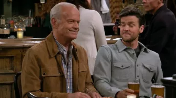 Ted Baker Thierry Jacket worn by Dr. Frasier Crane (Kelsey Grammer) as seen in Frasier (S02E08)