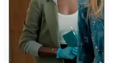 Get the looks of High Potential TV series: Daphne Forrester (Javicia Leslie) wears Hooded Blazer in green in season 1, episode 6