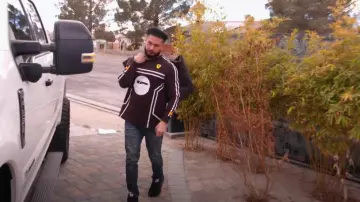 Puma Ferrari Joshua Vides Mesh Crew porté par DJ Pauly D comme on le voit dans Jersey Shore : Family Vacation (S07E22)