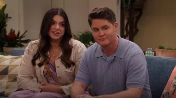 Paige Cropped Pacey Jacket worn by Mayan (Mayan Lopez) as seen in Lopez vs Lopez (S03E01)