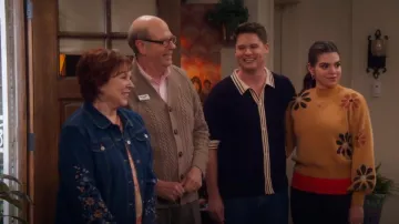 Alfred Dunner Women's Scottsdale Jacket worn by Ruthie Van Bryan (Vicki Lawrence) as seen in Lopez vs Lopez (S03E03)