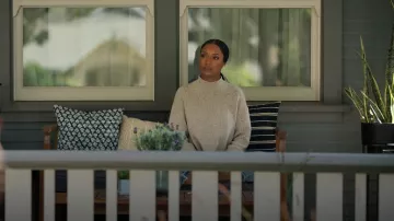 Jersey de lana con cuello vuelto de Vince usado por Andrea Freeman (Yaya DaCosta) como se ve en The Lincoln Lawyer (S03E06)