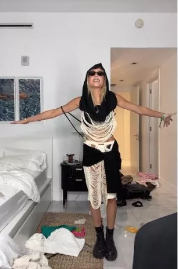 Dr. Martens Jadon Boots worn by Alix Earle on her Tiktok Post on October 19, 2024