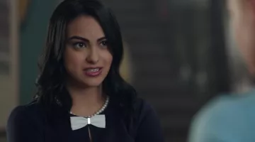 Veronica Lodge (Camilla Mendes) Ted Baker Dress in Riverdale S01E03