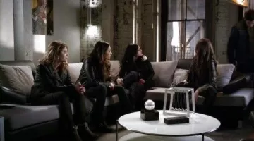 The boots to Emily Fields (Shay Mitchell) in Pretty Little Liars S4E24