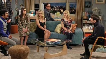 The coffee table Isamu Noguchi in ' The Big Bang Theory