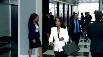 Olivia Pope (Kerry Washington) Alexander McQueen Chaleco en escándalo S4E22