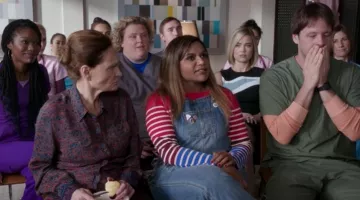 The pull of Mindy Lahiri (Mindy Kaling) in The Mindy Project