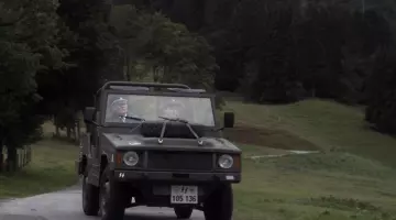 Le 4x4 Volkwagen Iltis dans Le maître du Haut-Château