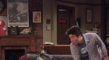 The poster "New York Central System" in How I Met Your Mother