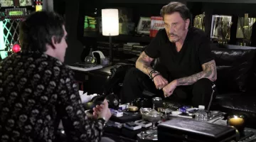 La camisa calavera de Guillaume Canet en Rock'n Roll