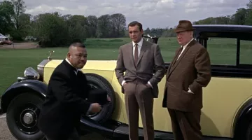 The Rolls Royce Phantom III of Gert Fröbe in Goldfinger