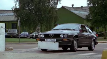 The Alfa Romeo GTV6 of Roger Moore in Octopussy
