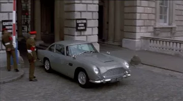 The Aston Martin DB5 of Pierce Brosnan in Tomorrow Never Dies