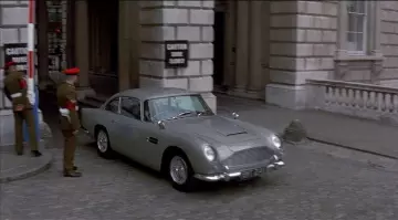 The Aston Martin DB5 of Pierce Brosnan in Tomorrow Never Dies