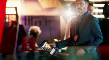 The Samsung Galaxy Tab 4 view in Zoolander 2