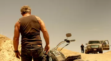 The jean Levi's by John Link (Mel Gibson) in Blood Father