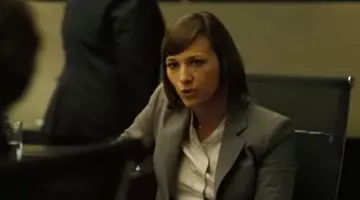 The chair of Marilyn Delpi (Rashida Jones) in " The Social Network