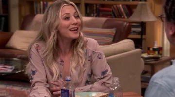 The top butterflies Joy of Penny (Kaley Cuoco) in The Big bang theory S10E17