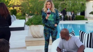 The legging sports Adidias of Khloé Kardashian in Keeping Up with the Kardashians