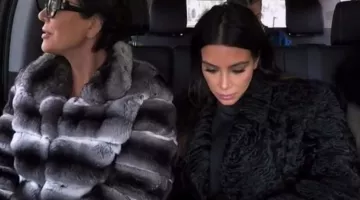 The coat Alice + Olivia, Kim Kardashian in Keeping up with the Kardashian