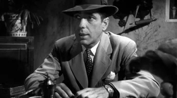 The watch Longines Evidenza Rick Blaine (Humphrey Bogart) in Casablanca
