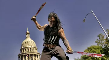 Machete de Machete Cortez (Danny Trejo) en Machete