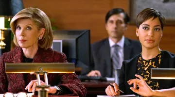 La robe léopard de Lucca Quinn (Cush Jumbo) dans The Good Fight