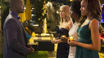 The green dress of Ruby Carter (Denée Benton) in UnReal S02E05
