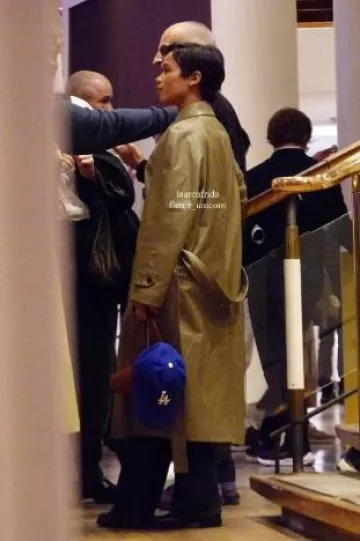 Casquette Los Angeles Dodgers Mlb Royal Blue portée par Taylor Russell à Londres le 19 octobre 2024