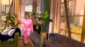 Alice + Olivia Deanna Satin-finish Palazzo Pants worn by Patti LuPone as seen in The View on November 1, 2024