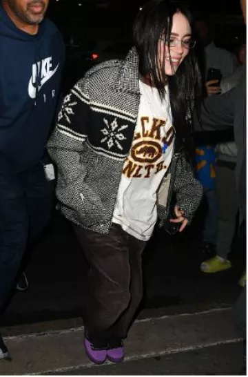 C1Rca Al805 Purple/Black worn by Billie Eilish at Snl After-Party on October 20, 2024