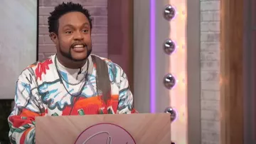 Sudadera de algodón H&M Oversized Fit usada por Jawn Murray vista en Sherri el 5 de noviembre de 2024