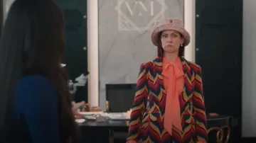 Kurt Geiger Sombrero de pescador de tweed usado por Elsbeth Tascioni (Carrie Preston) como se ve en Elsbeth (T02E04)