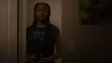Wild Fable Malibu Hills Tee worn by Naima Stewart (Aderinsola Olabode) as seen in Reasonable Doubt (S02E09)