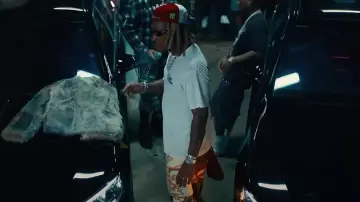 Chrome Hearts Black Roller Star Sunglasses worn by Future in Future - BRAZZIER (Official Music Video)