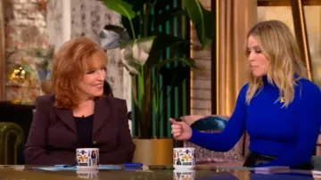 Veronica Beard Orlane Dickey Jacket worn by Joy Behar as seen in The View on November 8, 2024