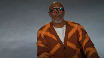 Marni Cardigan worn by Damon (Damon Wayans Jr.) as seen in Poppa's House (S01E03)