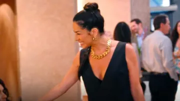 Rebecca Minkoff Mini-robe blazer en laine mélangée à double boutonnage portée par Rebecca Minkoff comme on le voit dans The Real Housewives of New York City (S15E06)