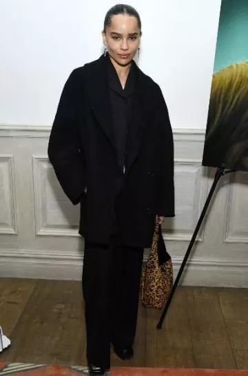 Helmut Lang Pleasure Boots worn by Zoë Kravitz at Babygirl Screening on November 9, 2024