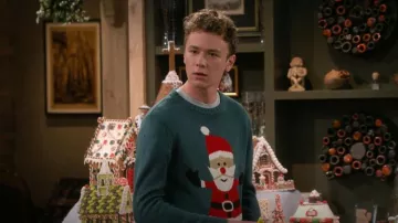 Crazy Grany Co. Christmas Jumper Sweater worn by David Crane (Anders Keith) as seen in Frasier (S02E10)
