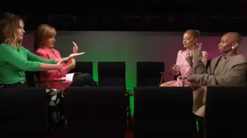 The Vampire's Wife I'll Get You, My Pretty Dress worn by Ariana Grande as seen in Today on November 14, 2024