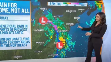 Veronica Beard Orlane Scuba Dickey Jacket porté par Angie Lassman comme on le voit dans Today le 14 novembre 2024