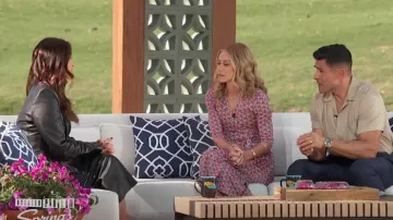 Reiss Arnold Cuban Collar Shirt worn by Mark Consuelos as seen in LIVE with Kelly and Mark on  November 11, 2024