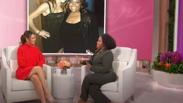 MajeKnit 2-in-1 Short Dress worn by Sherri Shepherd as seen in Sherri on November 13, 2024