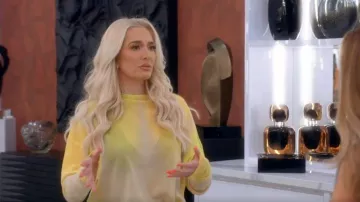 Soutien-gorge Natori Feathers Contour porté par Erika Jayne comme on le voit dans The Real Housewives of Beverly Hills (S14E01)