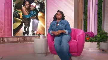 Reiss Celeste Denim Jumpsuit worn by Sherri Shepherd as seen in Sherri on  November 15, 2024