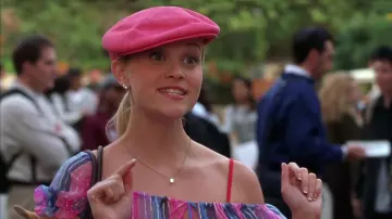 Cosmetics from Legally Blonde Movie: Reese Witherspoon wears Clinique Pop Plush Creamy Lip Gloss to play Elle Woods