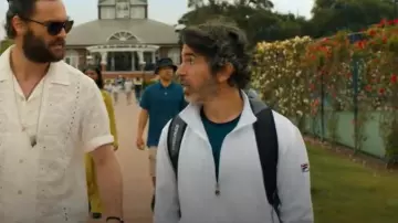 Fila Zip Tennis Jacket worn by Nathan Bartlett (Chris Messina) as seen in Based on a True Story (S02E02)