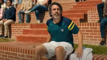 Fila Heritage Short Sleeve Crew worn by Nathan Bartlett (Chris Messina) as seen in Based on a True Story (S02E02)